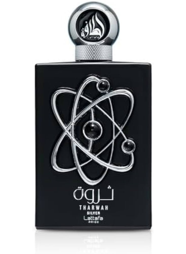 لطافة عطر ثروة سيلفر أو دو برفيوم للرجال - 100 مل - Image 2