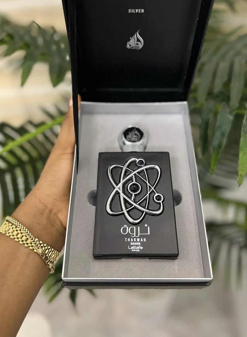 لطافة عطر ثروة سيلفر أو دو برفيوم للرجال - 100 مل - Image 4