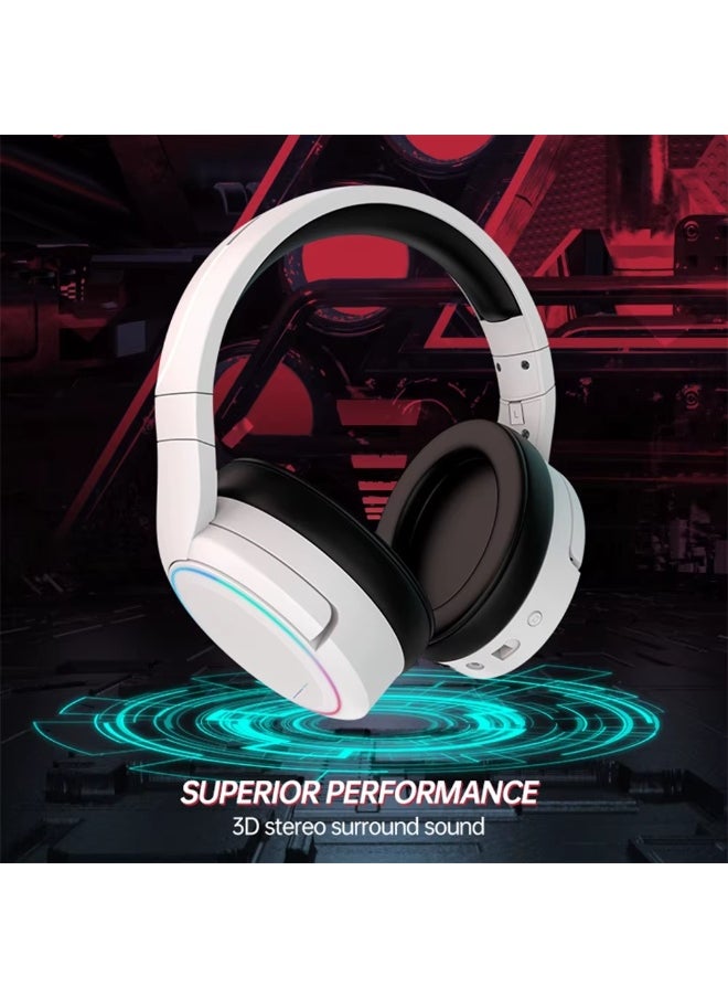 X6 Pro Gaming Headset for Xbox One, PS4, PC, Controller, Noise Cancelling Over Ear Headphones with Mic, LED Light Bass Surround Soft Memory Earmuffs for PS2 Mac