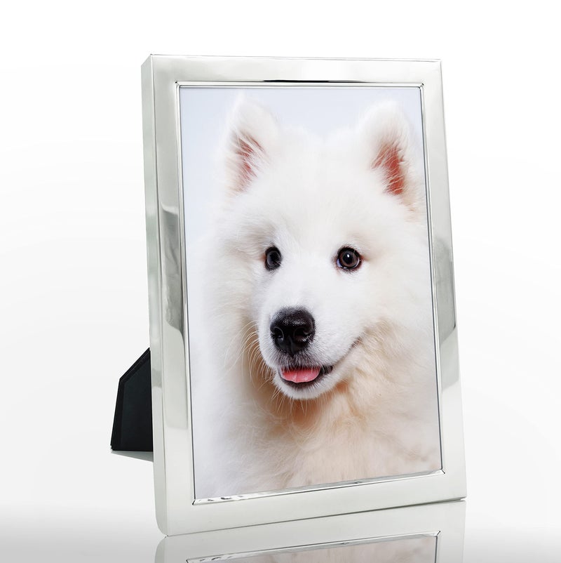 DECANIT 5x7 Picture Frames Silver Metal Photo Frames For Tabletop Display and Wall Decoration-Best Gifts For Family - Image 2