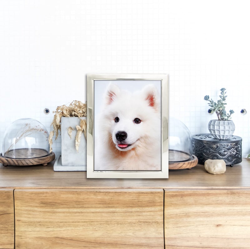 DECANIT 5x7 Picture Frames Silver Metal Photo Frames For Tabletop Display and Wall Decoration-Best Gifts For Family - Image 5