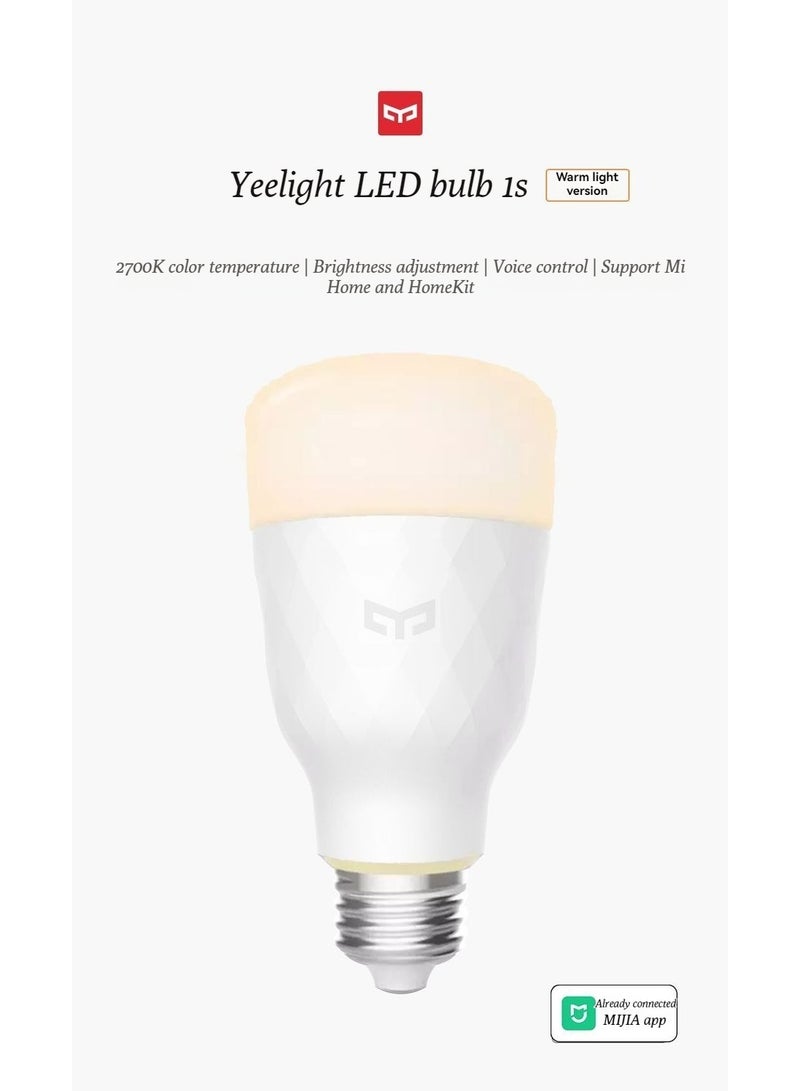 يلايت Yeelight المصباح ، E27 المقبس الخيوطي ، LED ضوء دافئ الإضاءة الصابد ، تطبيق الأرز المنزلي ، التحكم الذكي - Image 3