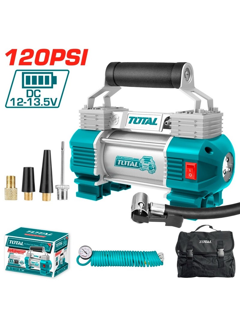TOTAL Auto Air Compressor With Light 12V TTAC2506 - Image 2