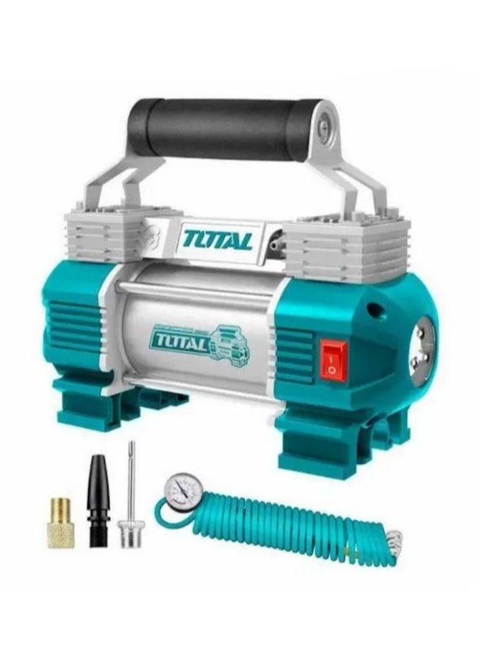 TOTAL Auto Air Compressor With Light 12V TTAC2506 - Image 1