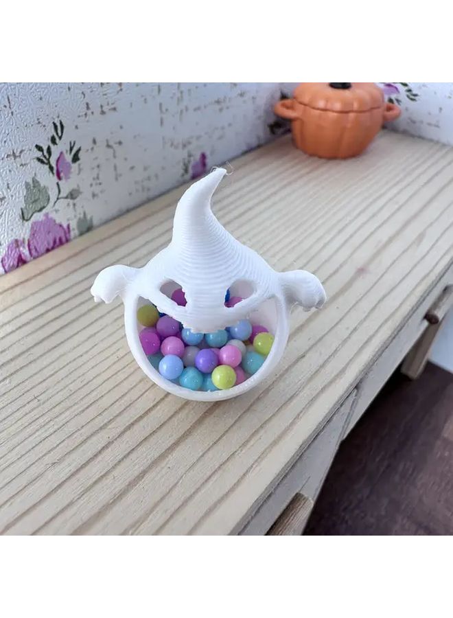 2Pcs Mini Jar Set 1 12 Scale Dollhouse  Candy Jars Photography Props - Image 1
