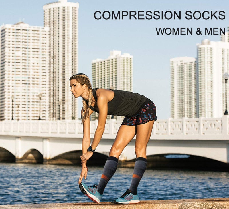 FuelMeFoot 3 Pack Copper Compression Socks - Compression Socks Women & Men Circulation - Best for Medical,Running,Athletic - Image 2