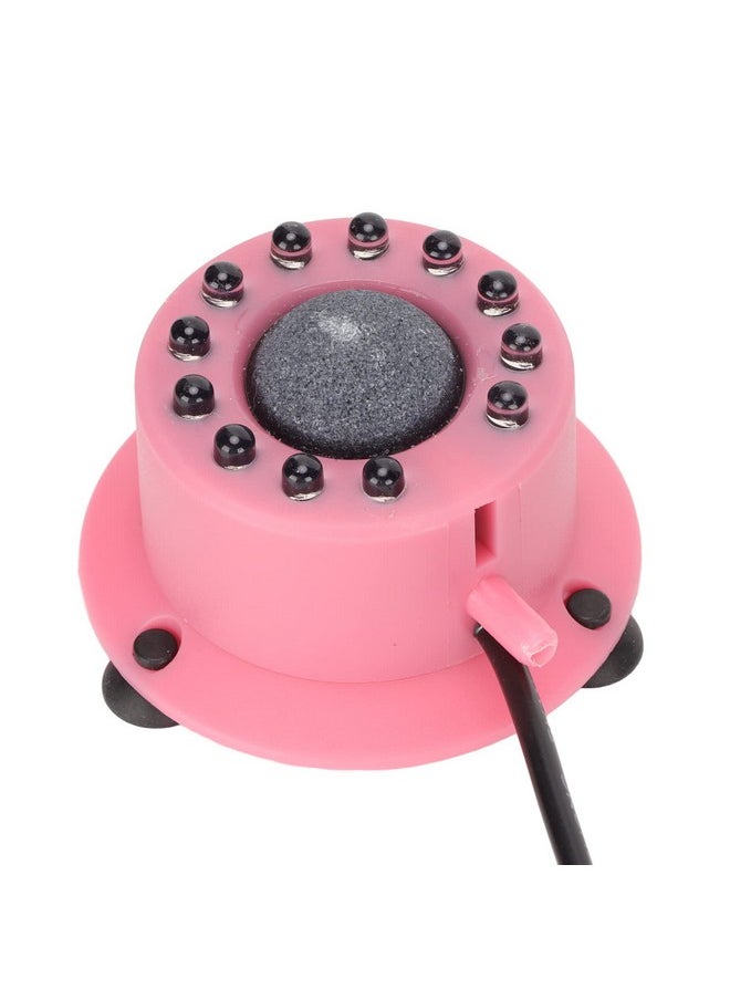 VAYINATO - Aquarium Mini Colourfull Bubble Lamp (Pink) With Airstone And Undernwater Multi Colour Led Light For Fiah Tank Decoration (With Free 2 Meter Airtube) By Petzlifeworld - Image 1