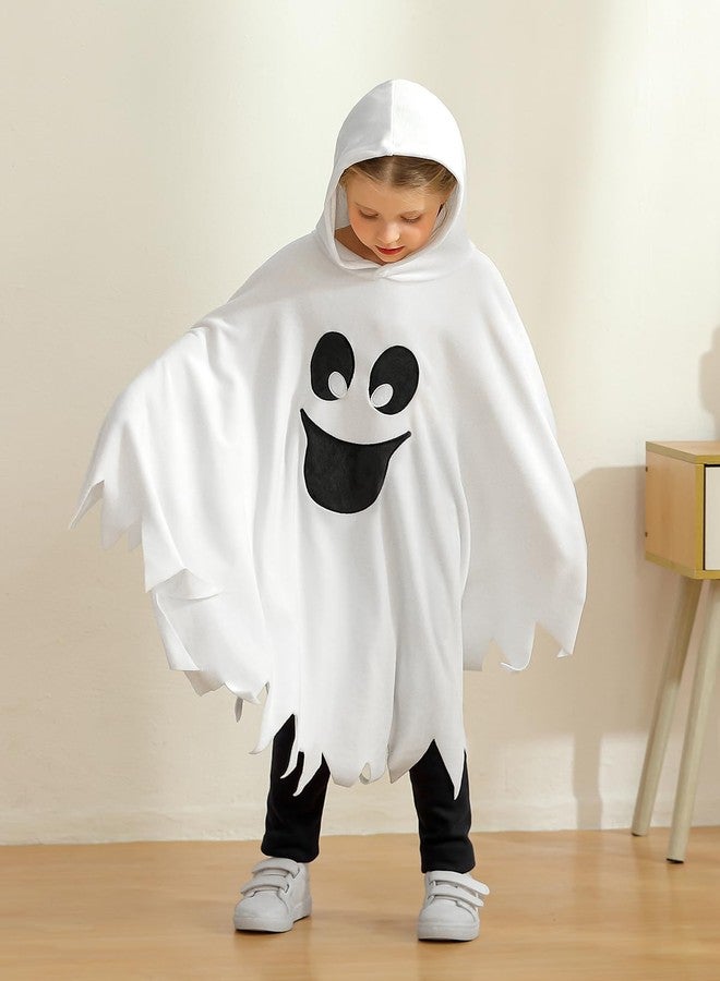 إيشو زي تنكري للأطفال الصغار على شكل شبح، أبيض وأسود، عباءة مضيئة، زي تنكري للهالوين للأولاد والبنات، عباءة على شكل يقطينة - Image 3
