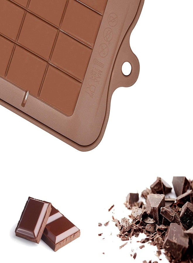 MoldBerry Silicone Different Shape Chocolate Mould Combo Any 4 Random Design Chocolate Mould Tray for Candy Chocolate Candles Cake Decorating Combo of Set of 4 pcs (Random Design) (Multi Color) - Image 4