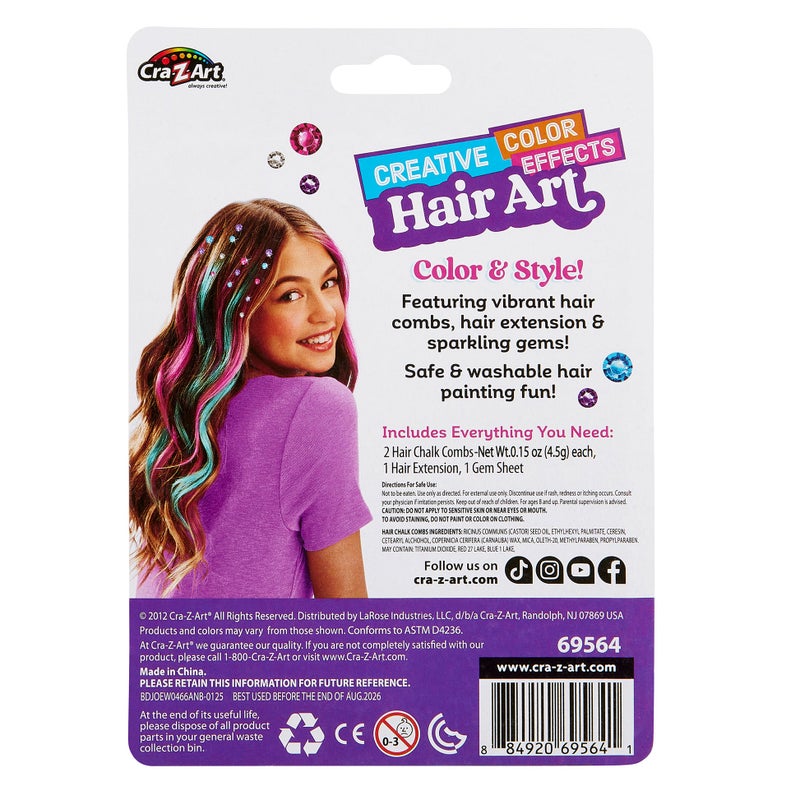 Cra-Z-Art Shimmer ’n Sparkle Creative Color Effects Hair Art Kit - Image 3