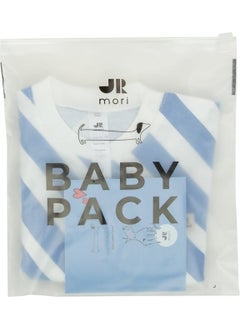 Jrmori Sideways Stripe Printed Sweatshirt with Snap on Shoulders  - Image 3