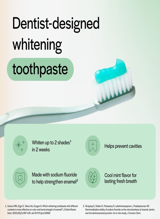 Opalescence Whitening Toothpaste Original Formula (Pack of 3 - Oral Care, Mint Flavor, Gluten Free - 4.7 Ounce. Includes Toothbrush- Developed by Leaders in Professional Whitening 5166-3T - Image 2