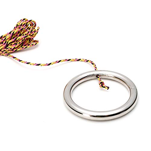 IParts Hook and Ring Swing DIY Kit Heavy-Duty Hardware and String Ring Toss Game Indoor – Outdoor（Set-up Instruction Included） - Image 2
