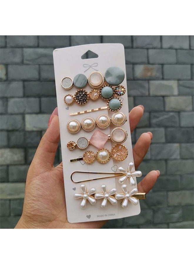 تشاندركاش مشابك شعر معدنية من CHANDERKASH مكونة من 8 قطع ودبابيس شعر على شكل هندسي ومشابك شعر كورية مجوفة - Image 2