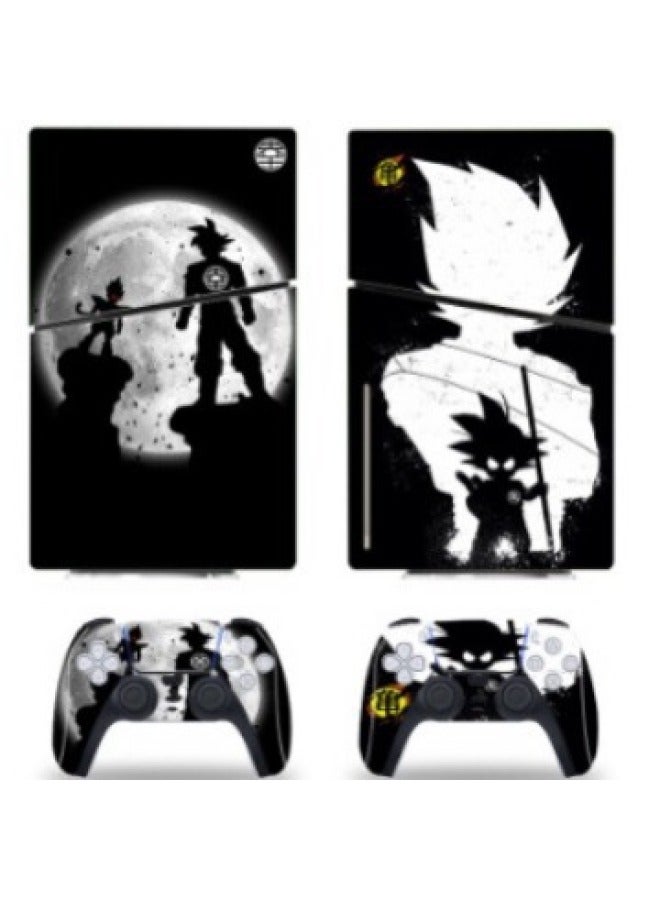 general Ps5 Slim Sticker Film Protective Film Scratch-resistant Waterproof Skin Sticker Optical Drive Digital Can Be 6-Color:490 - Image 4