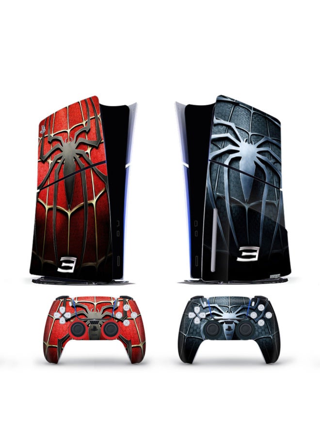 general Ps5 Slim Sticker Film Protective Film Scratch-resistant Waterproof Skin Sticker Optical Drive Digital Can Be 6-Color:490 - Image 3