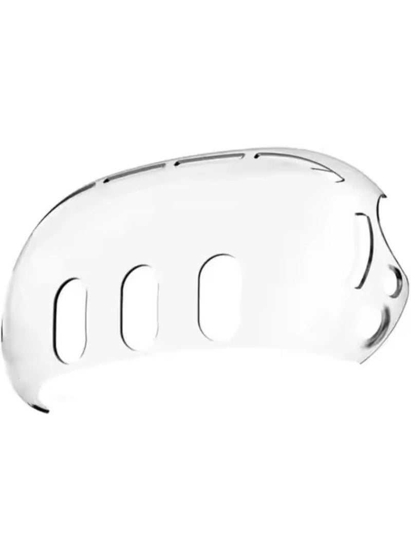 Fekra Protective Case for Meta Quest 3 - Lens Protector,VR Accessories for Meta Quest 3,Include Impact Resistant Lens Cover Tempered Glass Protector,4 Joystick Caps (Clear) - Image 5