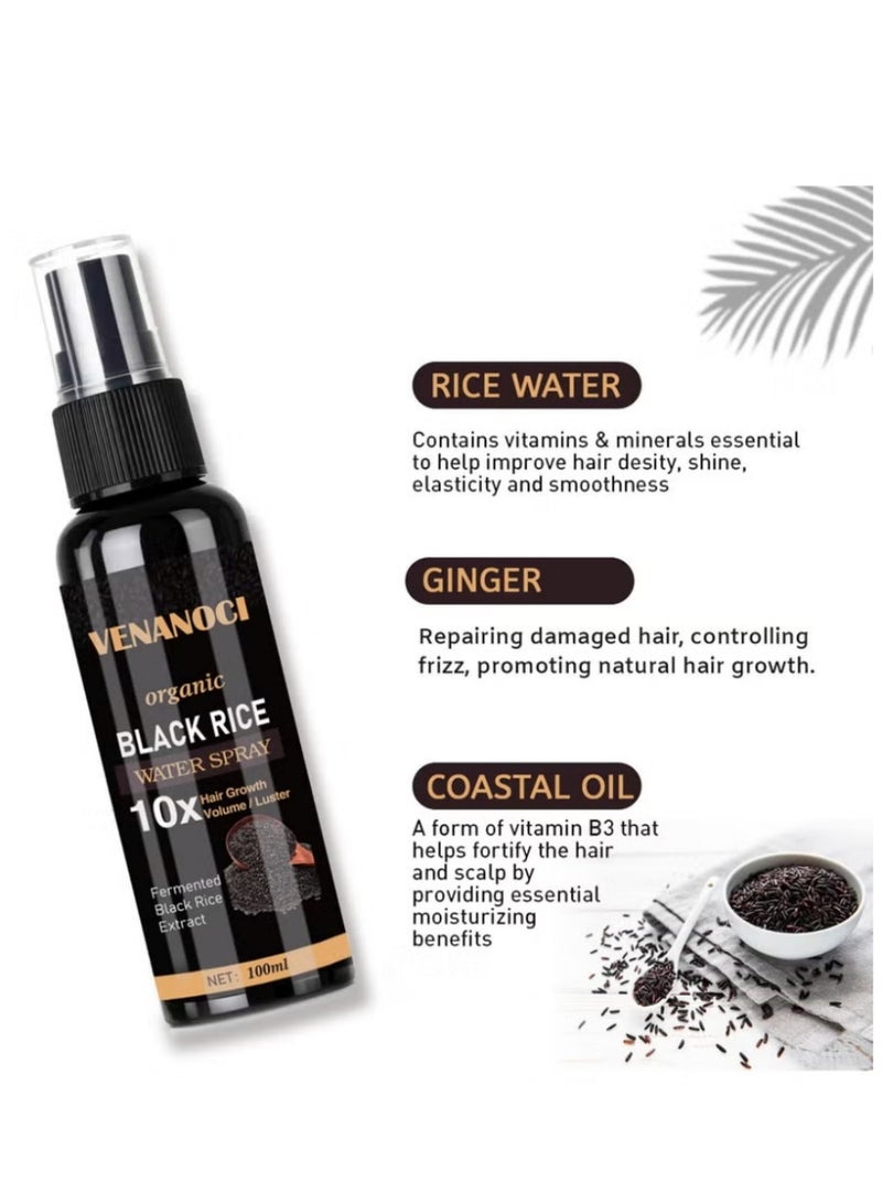 ڤينانوتشي سيروم فينانوسي لنمو الشعر بماء الأرز – إصلاح الشعر التالف ودعم إعادة النمو للرجال والنساء - Image 5