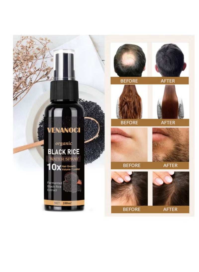 ڤينانوتشي سيروم فينانوسي لنمو الشعر بماء الأرز – إصلاح الشعر التالف ودعم إعادة النمو للرجال والنساء - Image 3