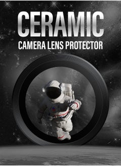PanzerGlass PanzerGlass Hoops Samsung Galaxy S25 Ultra Ceramic Camera Lens Protector, Scratch & Shock Resistant, Easy Installation, Ultra-Thin Tempered Glass, Galaxy S24/S25 Ultra Case Friendly, Black  - Image 2