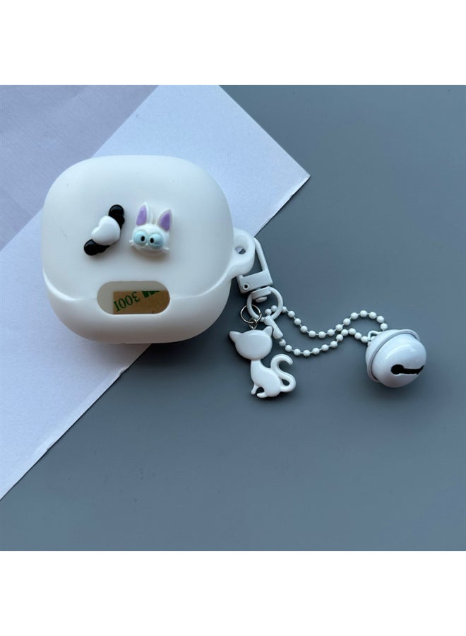Suitable For Sound Wide Anker Soundcore Liberty4NC Wireless Bluetooth Headset Protective Case Cartoon Soft Case-Color:49+ Pendant-Model:Soundcore Liberty 4 Pro  - Image 1