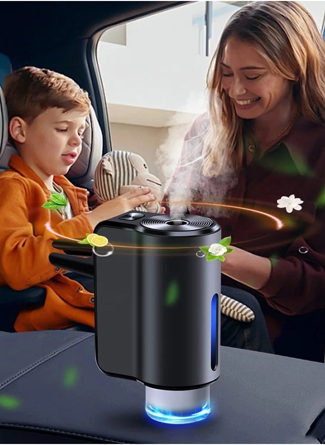 ماركة غير محددة - موزعات الروائح العطرية للسيارة بمنفذ USB صغير للزيوت العطرية ومرطب صغير للغرفة والمنزل والمكتب وغرفة النوم - Image 1