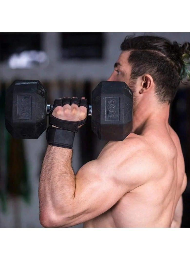 قفازات تدريب رياضي للرجال والنساء قفازات تمرين رياضي للرجال والنساء قفازات لياقة بدنية لرفع الأثقال في صالة الألعاب الرياضية قفازات واقية لليدين والمعصم - Image 2