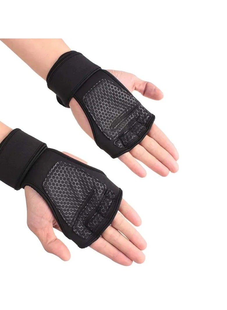 قفازات تدريب رياضي للرجال والنساء قفازات تمرين رياضي للرجال والنساء قفازات لياقة بدنية لرفع الأثقال في صالة الألعاب الرياضية قفازات واقية لليدين والمعصم - Image 5