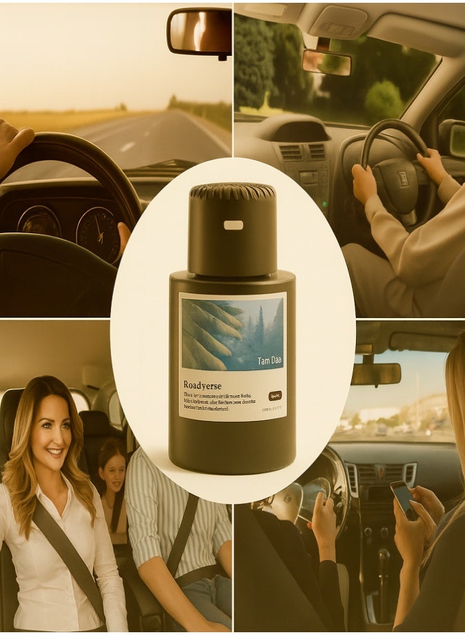 ليفي موزع روائح السيارة الذكي المزود بإسقاط النجوم - مرطب هواء قابل لإعادة الشحن عبر USB بسعة 120 مل مع إضاءة ليلية LED، وضع الرائحة التلقائي - كولونيا تام داو الفاخرة للسيارة والمنزل والمكتب ✨ - Image 3