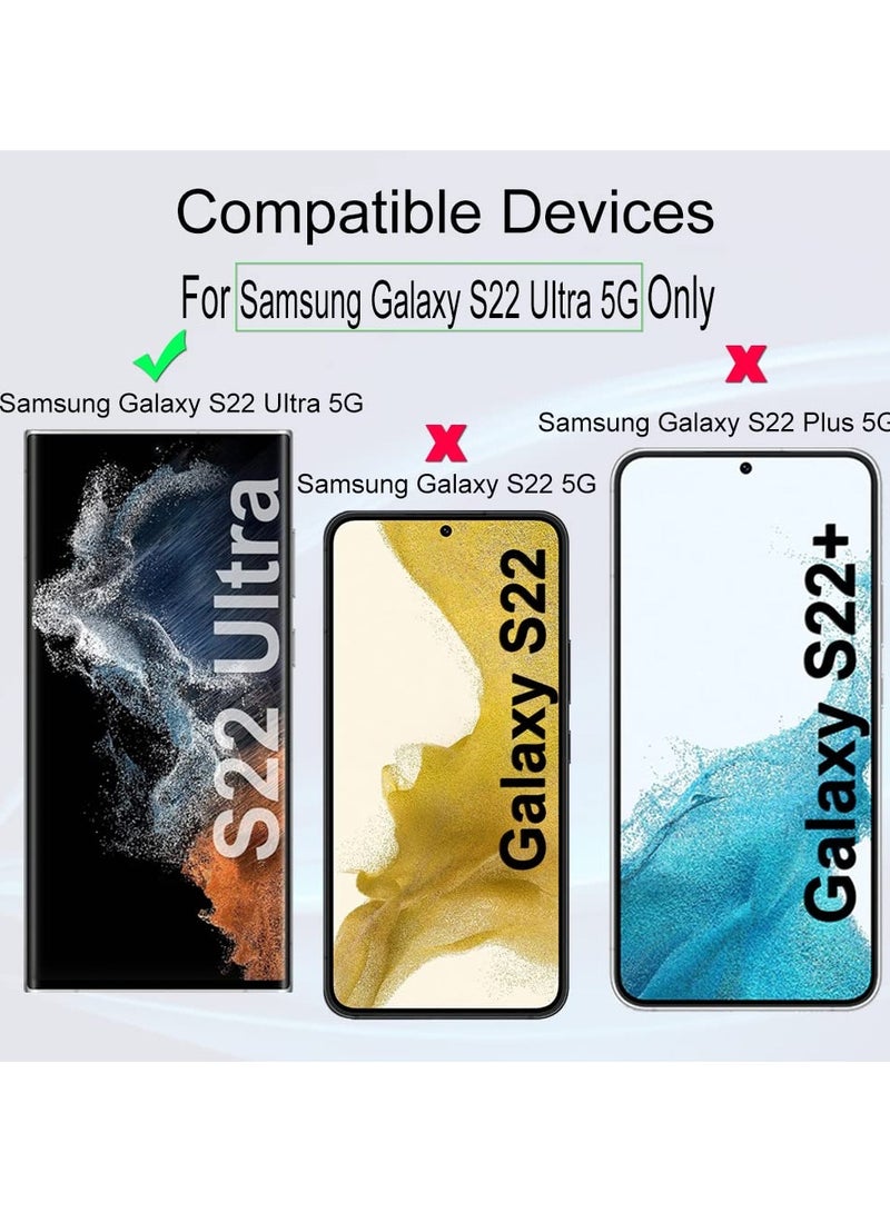 Ibywind Samsung Galaxy S22 Ultra 5G Screen Protector 6.8 Inch With Camera Lens Protector And Back Carbon Fiber Film Bubble Free Smart Film Tech 99 Percent Hd Clear Pack Of 2 - Image 2