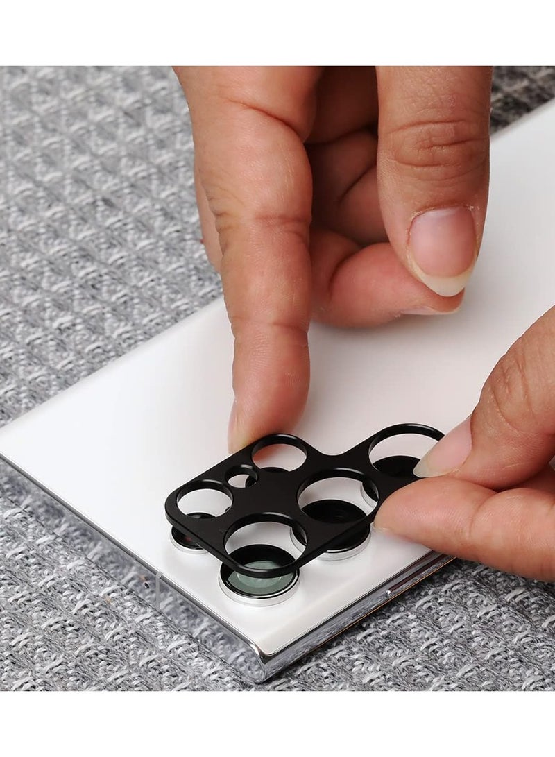 Ibywind Samsung Galaxy S22 Ultra 5G Screen Protector 6.8 Inch With Camera Lens Protector And Back Carbon Fiber Film Bubble Free Smart Film Tech 99 Percent Hd Clear Pack Of 2 - Image 5