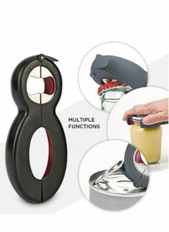 Y&D Premium All-in-one Jar and Bottle Opener,6-in-1 5-in-1 Multi Kitchen Kits for Elderly, Women, Children, Seniors, Hand Weakness, Arthritis  - Image 3