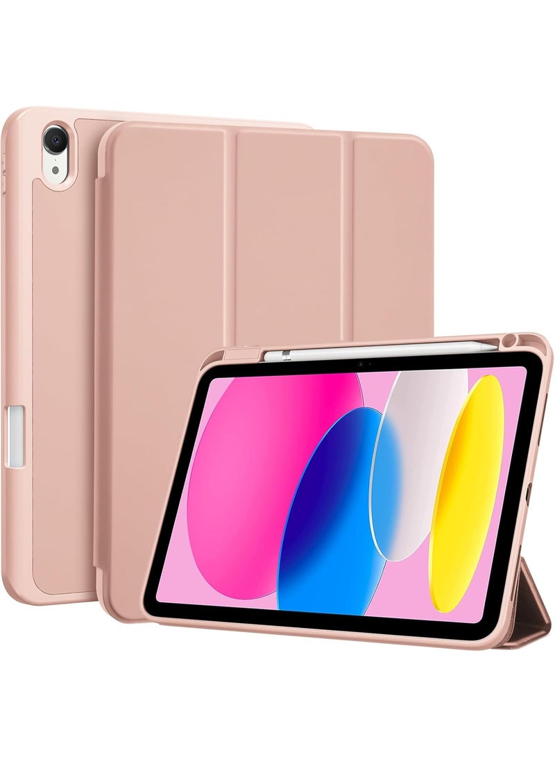 T I G O Case for iPad (A16) 11th Generation 11 Inch 2025/ iPad 10th Generation 10.9 Inch 2022 Case with Pencil Holder, Hybrid Cover with Soft TPU Back, Supports Touch ID, Auto Wake/Sleep - Image 1