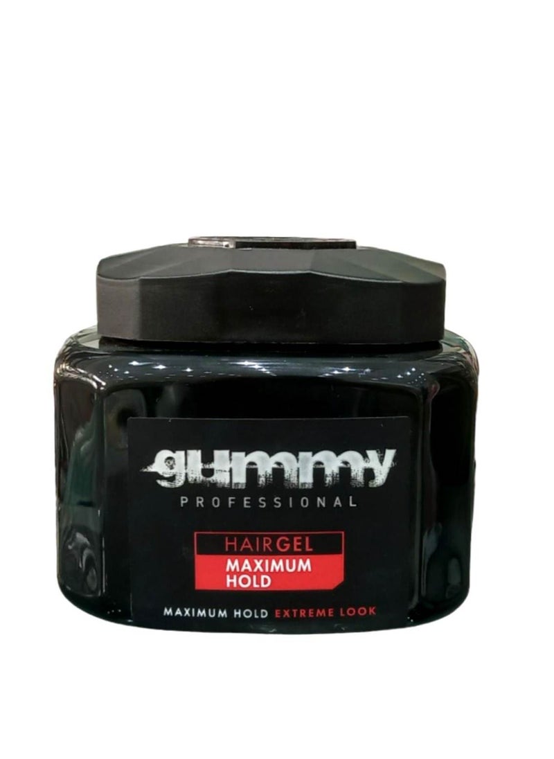 Gummy HAIR GEL MAXIMUM HOLD700ML 