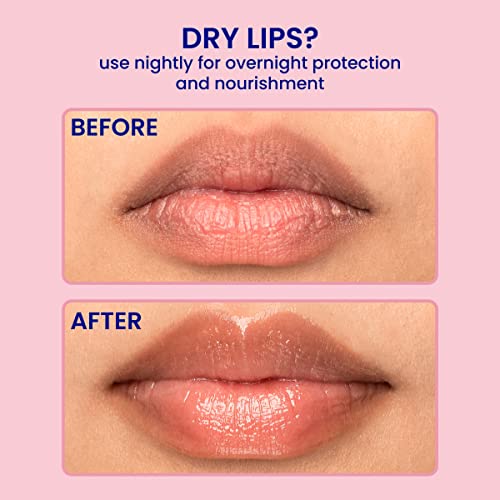 FaceTory Berry Jam Lip Sleeping Mask with Strawberry Fruit Extract and Shea Butter for Softer Lips for Dry Cracked and Chapped Lips Moisturizing Protecting Nourishing 10g - Image 5