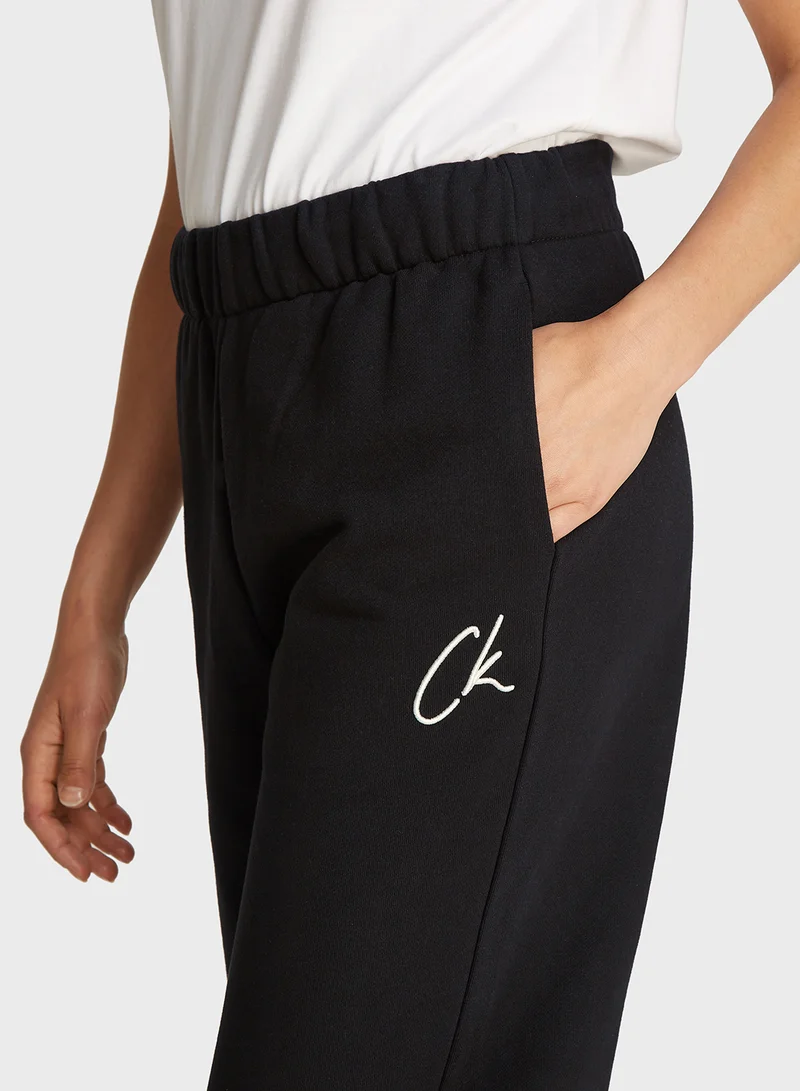 Calvin Klein Jeans Embroidered Ck Jog Pant