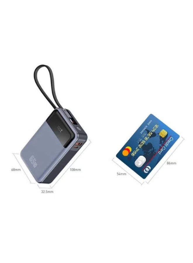 Denx High-Capacity DENX DX431 20000 mAh Power Bank with 65W Fast Charging Technology - Image 2