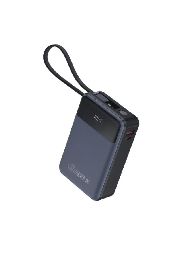 Denx High-Capacity DENX DX431 20000 mAh Power Bank with 65W Fast Charging Technology - Image 3