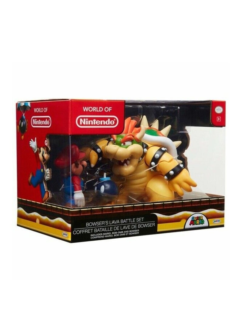Jakks Super Mario Bowser's Lava Battle Set  - Image 3