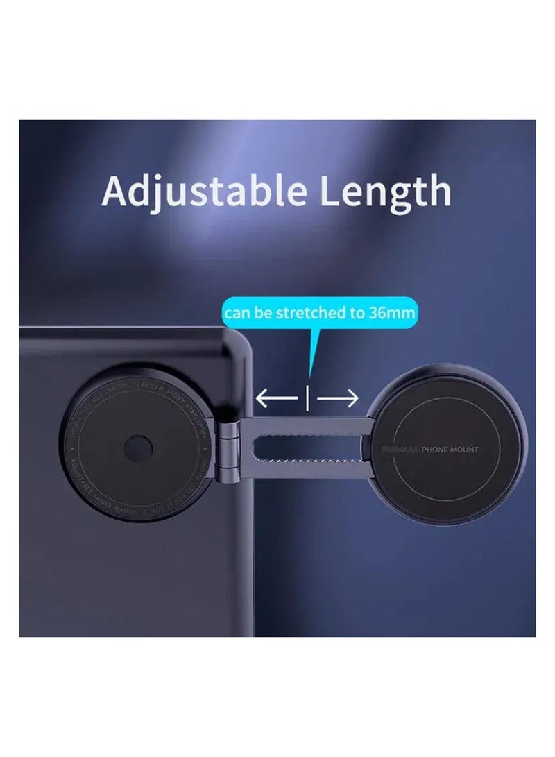 GTSOL Car Phone Holder,TESLA mount, Foldable Magnetic Phone Holder for Tesla Model 3 and Model Y, Compatible with iPhone 14, 13, 12 Series, and All mobile Phones - Tesla Model 3 & Model Y car accessories - Image 3