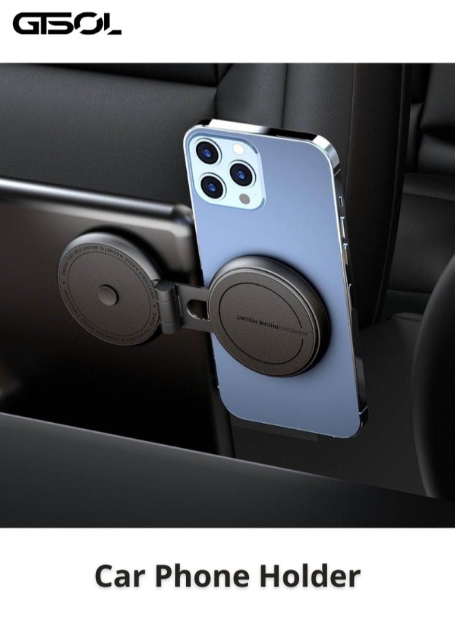GTSOL Car Phone Holder,TESLA mount, Foldable Magnetic Phone Holder for Tesla Model 3 and Model Y, Compatible with iPhone 14, 13, 12 Series, and All mobile Phones - Tesla Model 3 & Model Y car accessories - Image 1