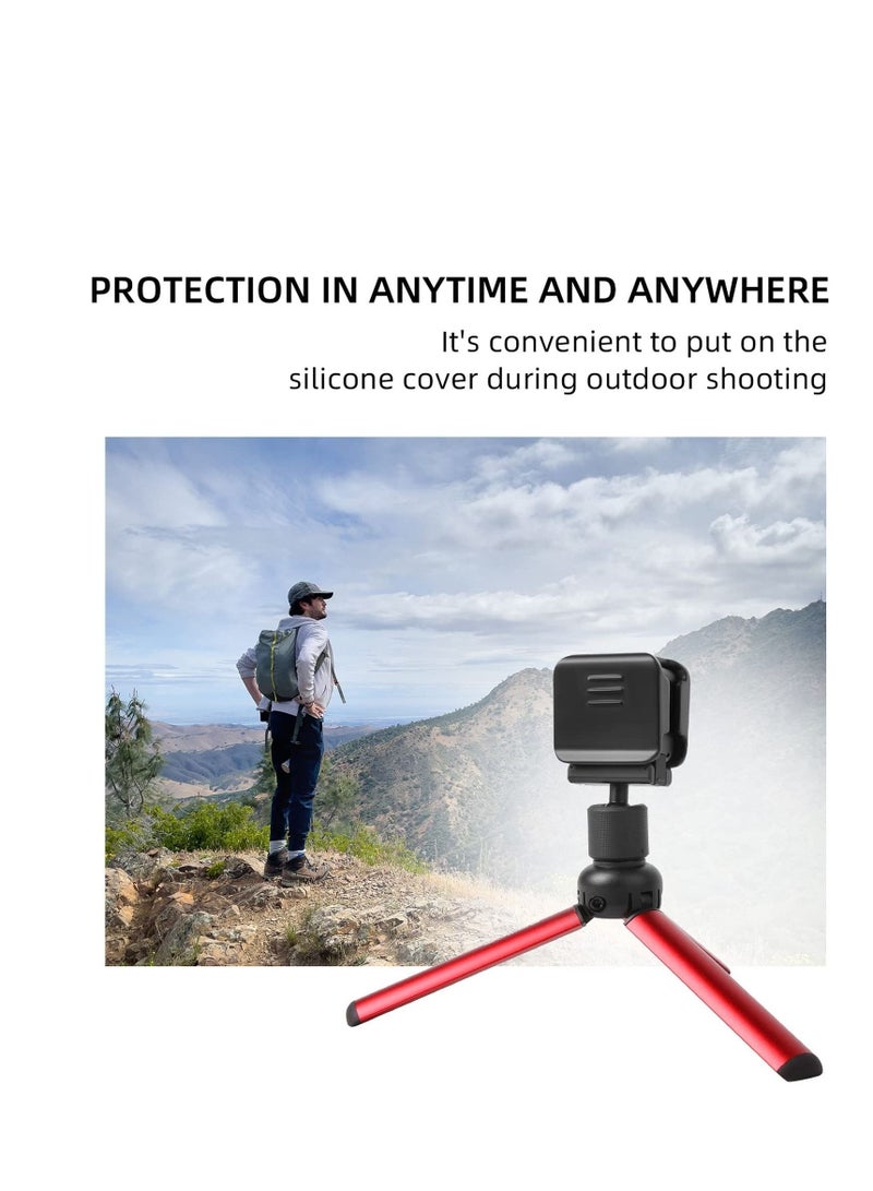 Lens Cover Lens Cap for Action 2, Silicone Lens Cap Protective Cap Bump-proof Protector Accessories Protective Lens Cover for DJI Action 2 - Image 2