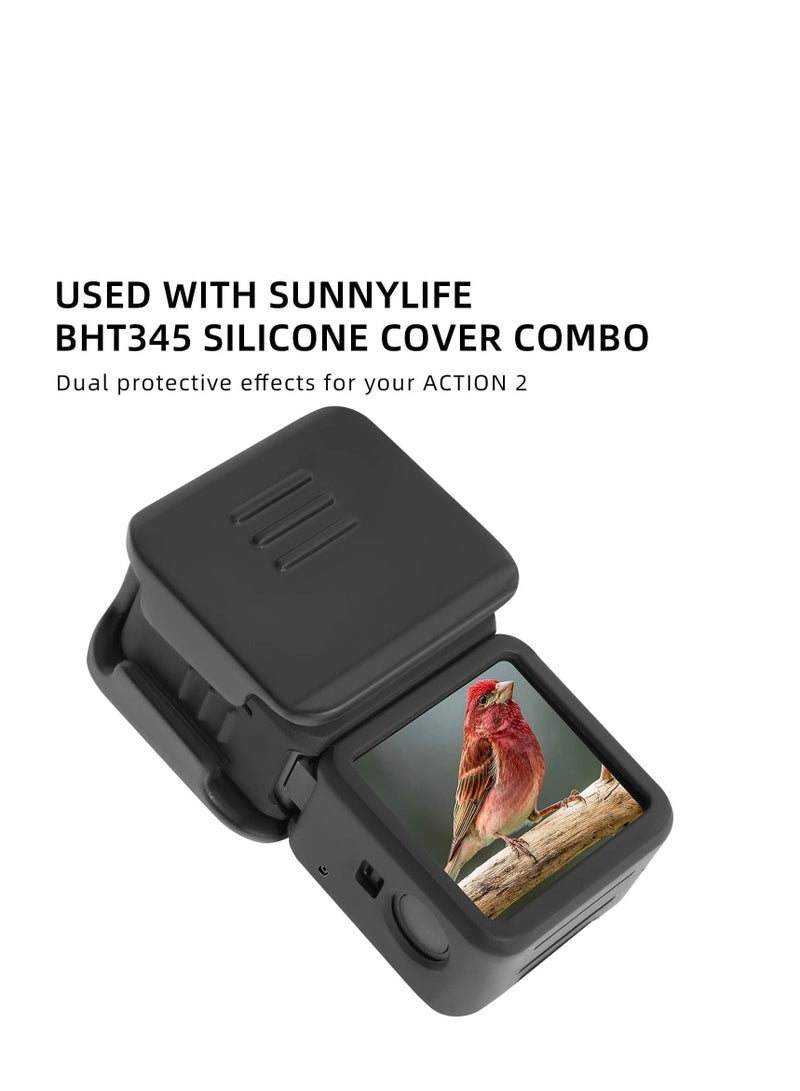 Lens Cover Lens Cap for Action 2, Silicone Lens Cap Protective Cap Bump-proof Protector Accessories Protective Lens Cover for DJI Action 2 - Image 4