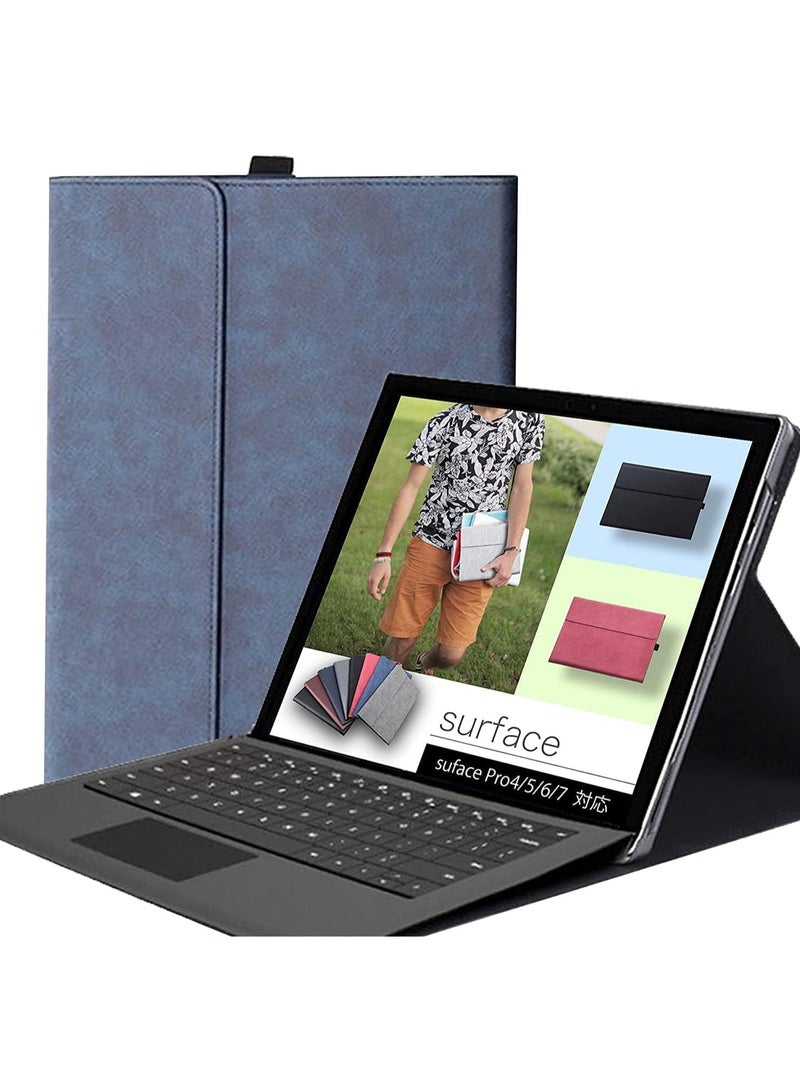 general Protective Case Compatible with Surface Pro 11 2024 13inch Tablet Shockproof Folio Flip Rugged Cover Business Cover with Pen Holder - Image 1