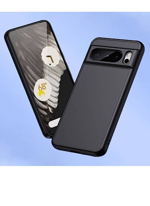 Google Pixel 8 Pro Case, Silicone Protection Case for Google Pixel 8 Pro 6.7" Black