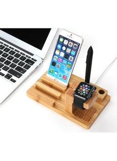 Charging Stand For Apple Watch Iphone Ipad And Other Mobiles Tablets With Pen Holder Slot, Bamboo Wood Desktop Electronic Organizer Charging Dock Station - pzsku/Z1B385A43DFF6F7B1513FZ/45/_/1720947530/2dd0157b-31bd-4524-b0e5-e9a06a275aae