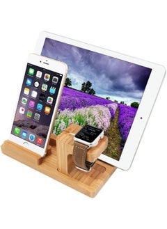 Charging Stand For Apple Watch Iphone Ipad And Other Mobiles Tablets With Pen Holder Slot, Bamboo Wood Desktop Electronic Organizer Charging Dock Station - pzsku/Z1B385A43DFF6F7B1513FZ/45/_/1720947800/4cce85a8-a613-427f-ad03-bd2aaa682e5e