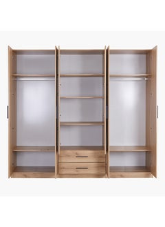 Urban 6-Door Wardrobe with Mirror 59.6 x 216 x 242.8 cm - pzsku/Z1B3868EE596F9798F0E4Z/45/_/1701084998/080421f9-f002-426e-b1f1-e3072bb94c7b