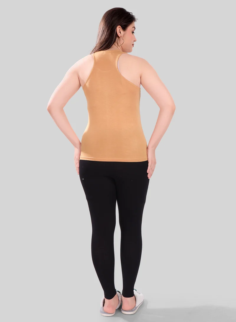 TUMMY Maternity and Nursing Tank Top - Beige