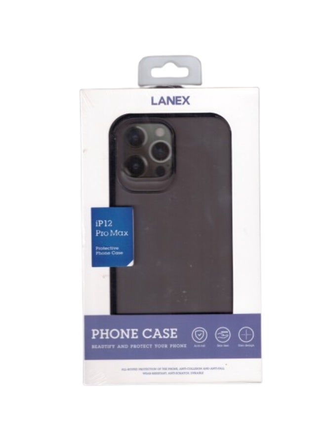 لانيكس غطاء هاتف فاخر LANEX - حماية كاملة ومقاوم للسقوط لأيفون 12 برو ماكس